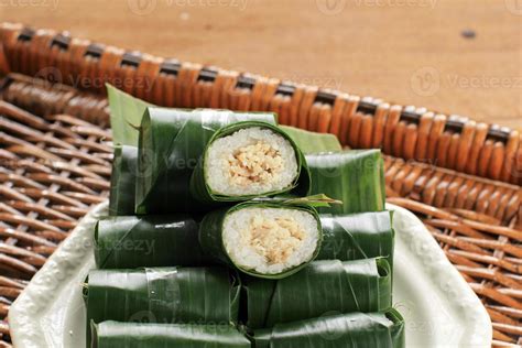 Lemper is Indonesian Traditional Dish 18819586 Stock Photo at Vecteezy