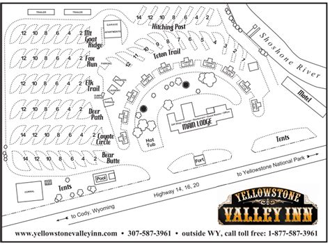 Yellowstone National Park Rv Campgrounds Map - London Top Attractions Map