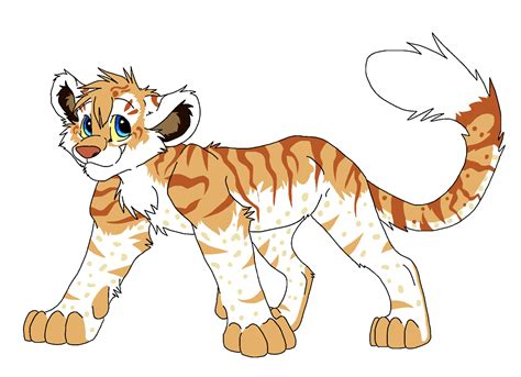 Liger Cub - Shani by Firewolf-Anime on DeviantArt