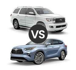 2022 Toyota Sequoia vs Highlander. Which is Better?