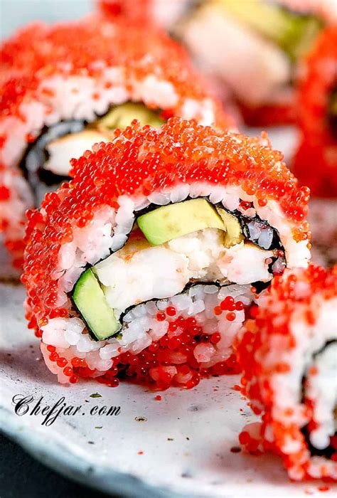 Boston Roll Sushi Recipe - Chefjar