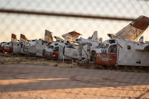 Aircraft Boneyard Airplane Boneyard In Tucson Arizona An Aviation ...