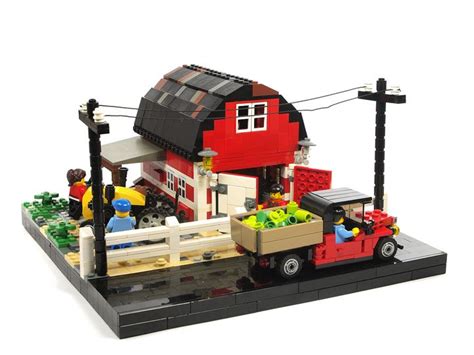 farm | Lego creations, Lego design, Lego