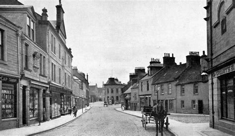 Tour Scotland Photographs: Old Photographs Castle Street Forfar Scotland