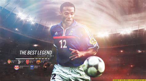 Download French Soccer Thierry Henry Sports HD Wallpaper by Namik Amirov