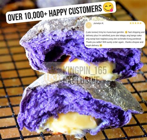 100% PURE Natural Premium Ube Powder (Purple Yam Powder) for Soft Ube-Cheese Pandesal, Ube ...