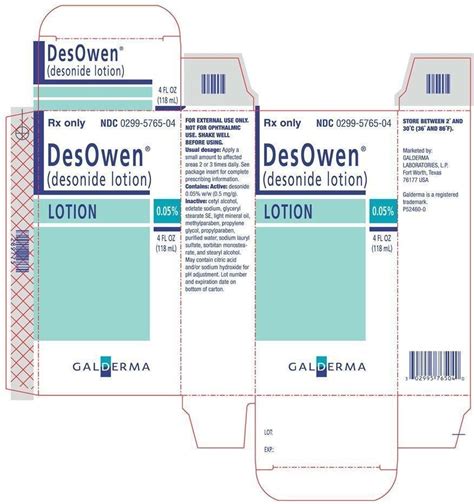 DesOwen - FDA prescribing information, side effects and uses