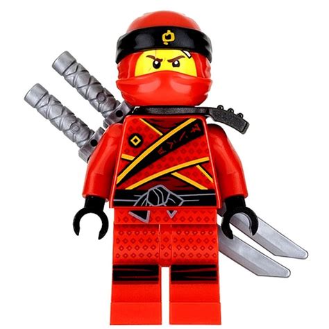 LEGO NINJAGO - FIRE NINJA KAI Minifigure - 70638 split Katana V11# ...