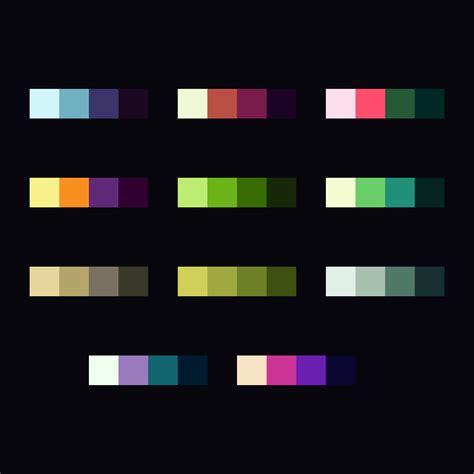 WildLeoKnight Gameboy Palettes for Aseprite by WildLeoKnight