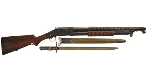 WWI-Era Winchester Model 1897 Trench Gun with Bayonet | Rock Island Auction