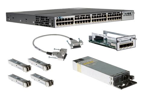 WS-C3750X-48P-S-DP | Cisco Switch Bundle | Catalyst 3750X | 48 Port | PoE+