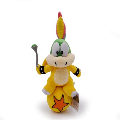 26cm cute Super Mario Bros Koopa Lemmy Sitting On Ball Plush Soft Stuffed Doll Toys For Kids ...