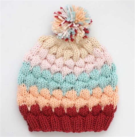 Easy Knit Hat Pattern Circular Needles