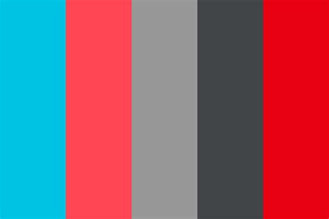 Nintendo Switch Color Palette for Gaming Project