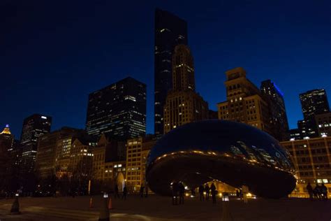 30+ Chicago Bean Night Stock Photos, Pictures & Royalty-Free Images ...