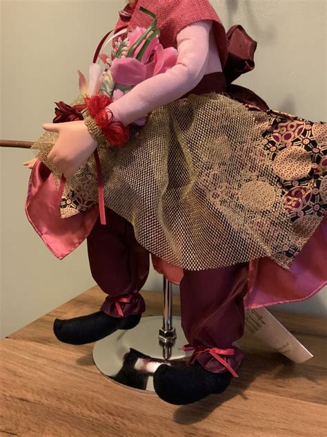 Pendle Witch Doll Abigail Flying 50cm Burgundy. With Tags | eBay