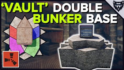 On X: EFFICIENT BUNKER BASE! SOLO/DUO/TRIO RUST BASE , 44% OFF