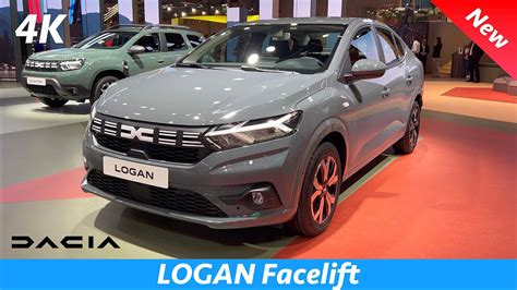 Dacia Logan 2023 Facelift - FIRST look in 4K | Prestige (Exterior ...