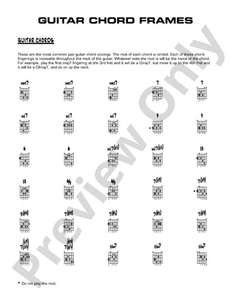 Sleigh Ride: Guitar Chords: Guitar Chords Part - Digital Sheet Music ...