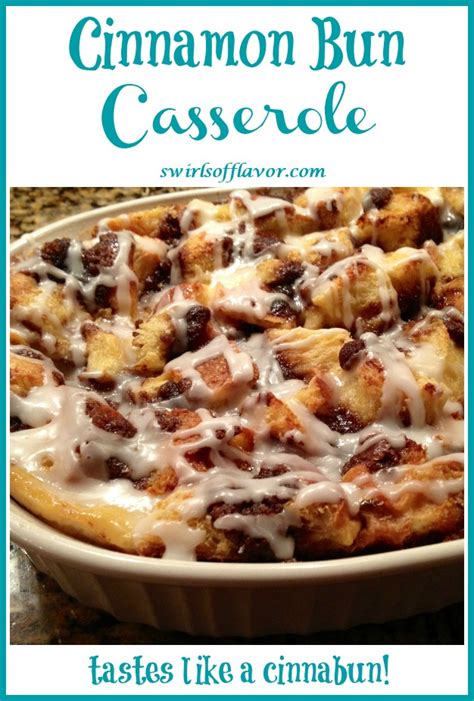 Easy Cinnamon Bun Bread Pudding Recipe - Swirls of Flavor