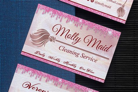 Cleaning Business Cards Examples: Design Ideas to Impress Your Clients ...