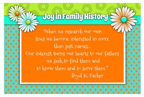 Lds Quotes About Family History. QuotesGram