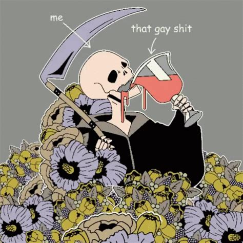 Skeleton Drinking GIF - Skeleton Drinking Grim Reaper - Discover ...