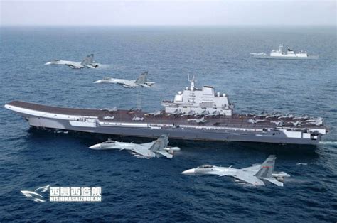 J-15 carrier-based fighters accompany China's aircraft carrier Varyag - China Military Report