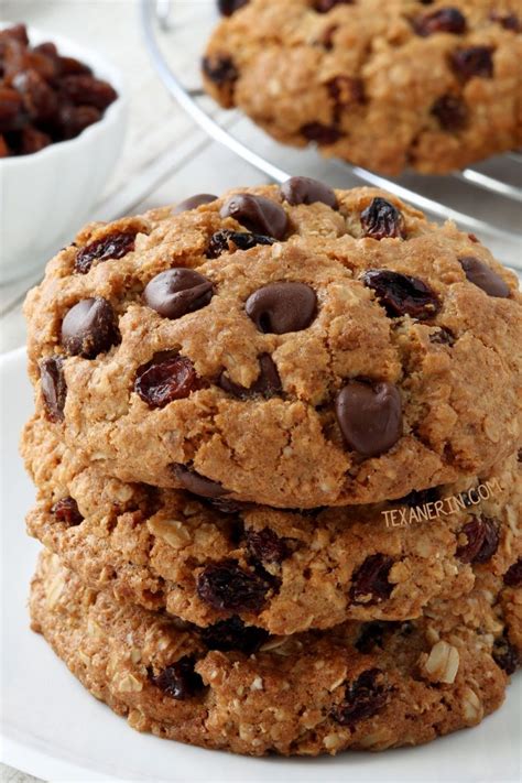 Gluten-free Oatmeal Cookies (dairy-free) - Texanerin Baking