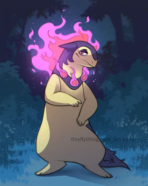 Hisui Typhlosion by TinyFlyThing on DeviantArt