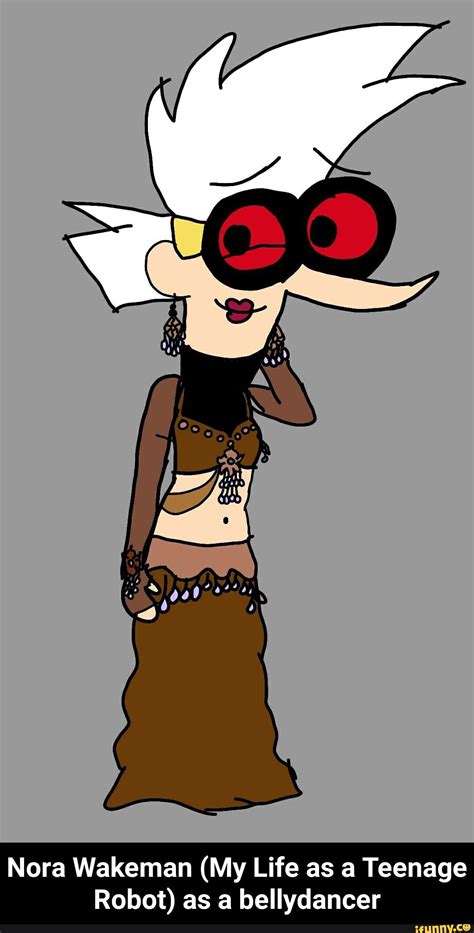 Nora Wakeman (My Life as a Teenage Robot) as a bellydancer - Nora Wakeman (My Life as a Teenage ...