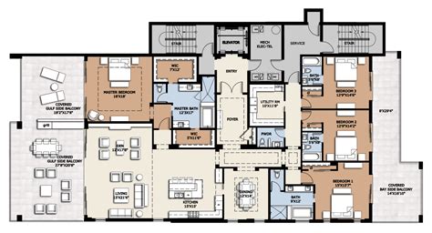 Modern Condo Floor Plans - floorplans.click