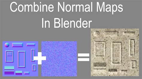 Blender Tutorial: How To Combine Normal Maps