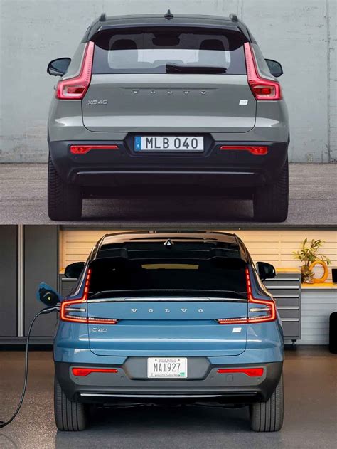 Volvo C40 vs. Volvo XC40 Recharge: In Images & Specs [Update]