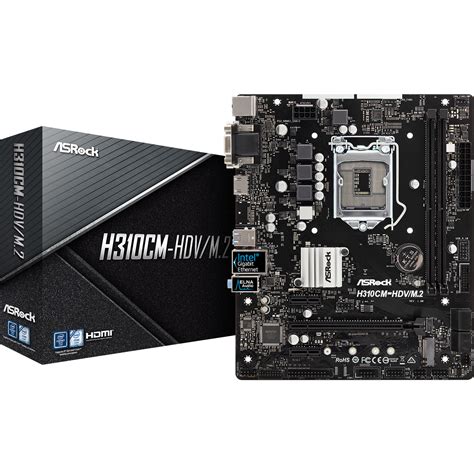 ASRock H310CM-HDV/M.2 - Achat Carte mère ASRock pour professionnels sur LDLC.pro