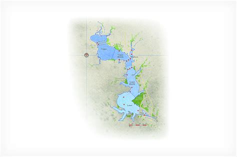 Milford Lake Map With Depth