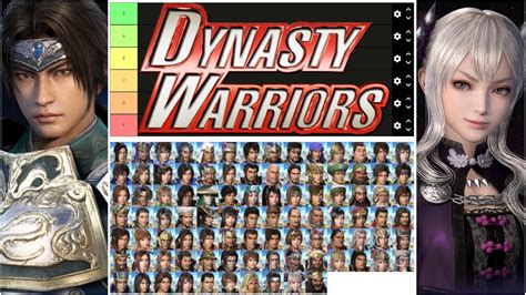 Putting EVERY Dynasty Warriors Character in a Tier List! - YouTube