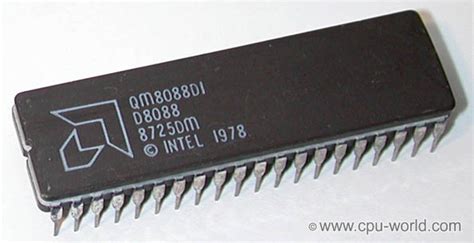 Intel 8088 microprocessor family