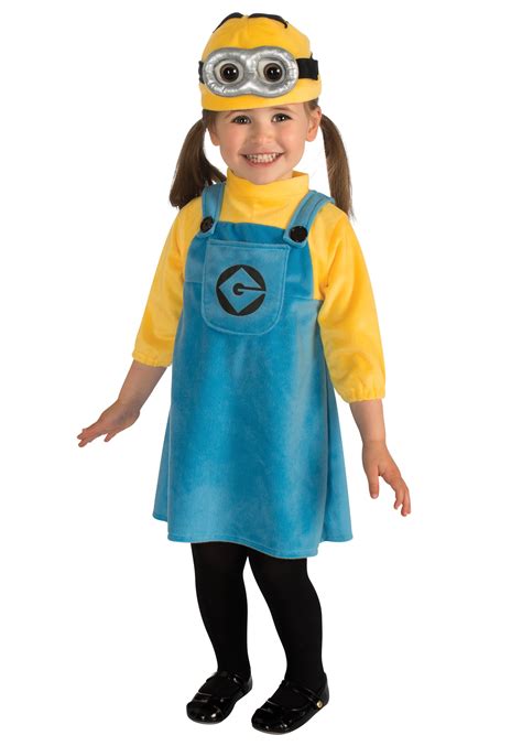 Toddler Girls Minion Costume