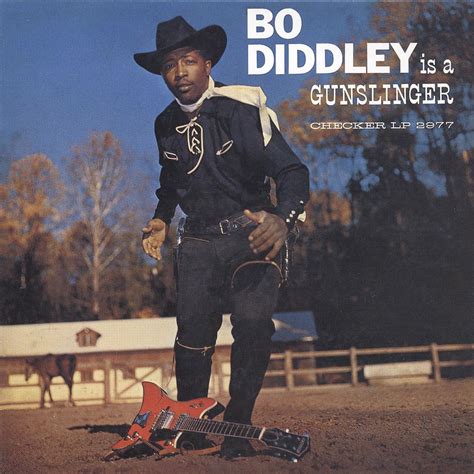 Bo Diddley is a Gunslinger | Album covers, Worst album covers, Cool album covers