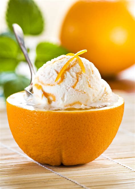 Orange Kulfi Recipe In Orange Shells by Archana's Kitchen