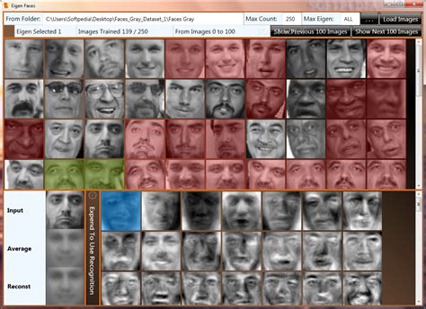 Eigen faces 1.0.0.11 - Download, Screenshots