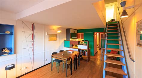 Gallery of Apartment in Le Corbusier's Unité d'Habitation Renovated to Original Design by ...