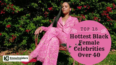Top 15 Most Beautiful Black Female Celebrities Over 40 | KnowInsiders