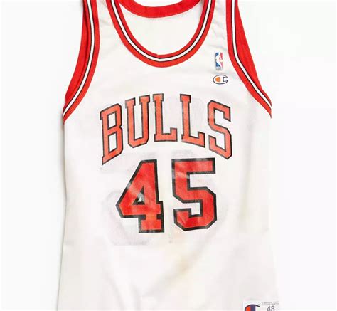 Vintage Champion Michael Jordan Comeback Basketball Jersey | Urban ...