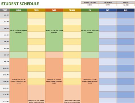 Schedule Spreadsheet Template Schedule Spreadsheet Spreadsheet Templates for Busines Template ...