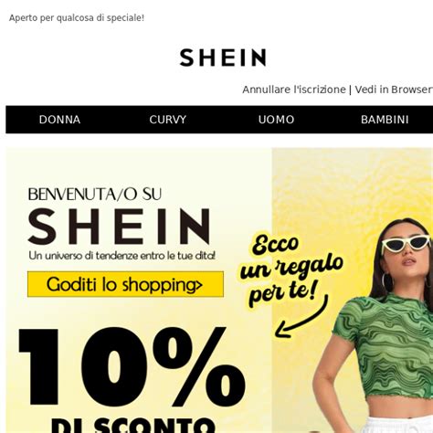 Shein Italy - Latest Emails, Sales & Deals