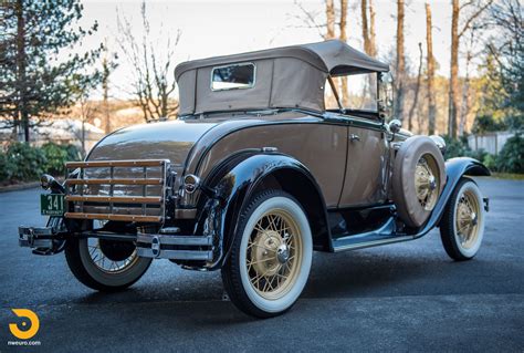 1931 Ford Model A Deluxe Roadster — Northwest European