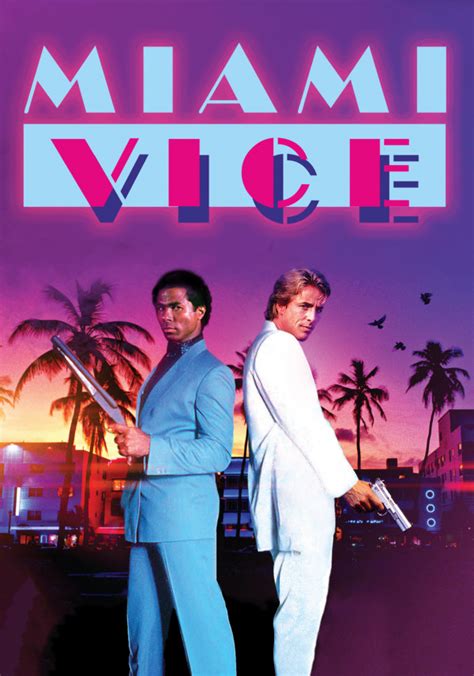 Miami Vice (1984) - Poster US - 1550*2211px