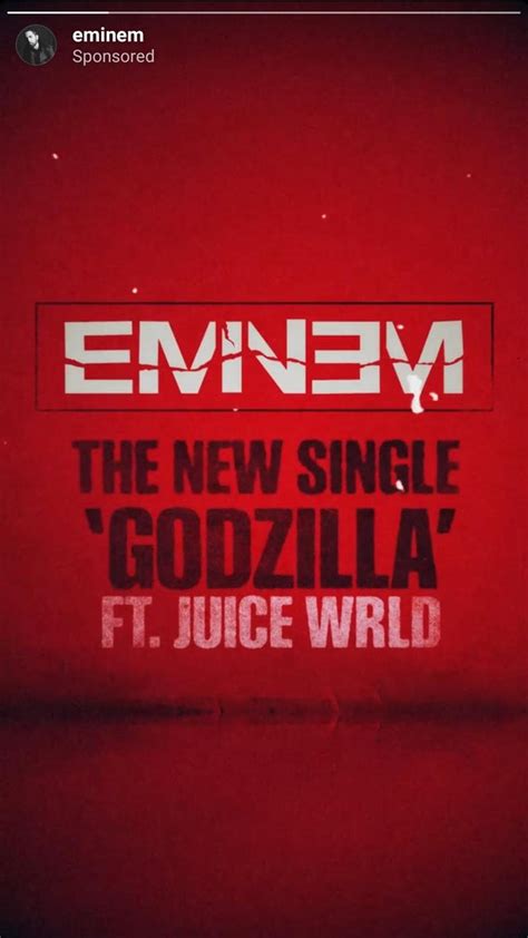 Eminem – “Godzilla” feat. Juice WRLD Is Confirmed As Second Single ...